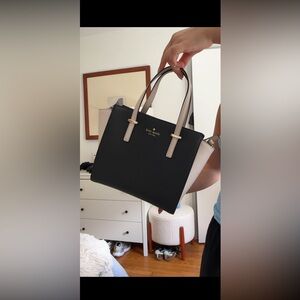 Kate Spade Black and Tan Tote Bag